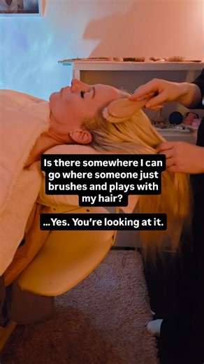 There’s something so deeply soothing about slow, intentional hair brushing, the kind that makes your whole body soften without even trying. Most women don’t realise how much they miss this kind of nurturing touch until they feel it again. In my ASMR sessions, this moment is usually where everything melts… the mind quietens, the breath slows, and the nervous system finally feels safe enough to let go. If your inner little one has been craving this kind of comfort, you’re always welcome to experie