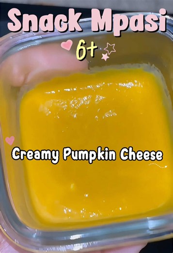 Creamy Pumpkin Cheese: Snack MPASI 6 Bulan yang Mudah dan Bergizi