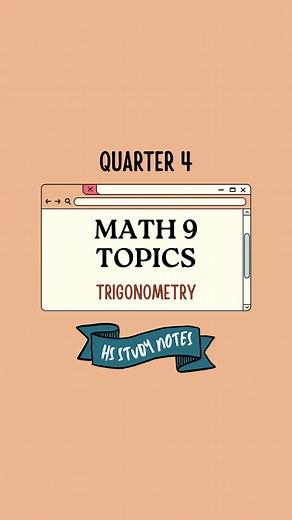 Math 9 Quarter 4 Topics Review