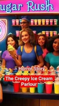 The Creepy Ice Cream Parlour || The Dirty Ice Cream Man Who Terrified Town | Horror Story #ytshorts