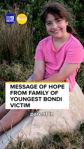 "Open your heart for happiness. Don't let anger make more anger." As her family grapples with unimaginable tragedy, the aunt of 10-year-old Matilda has urged Australians to embrace love in the wake of the Bondi tragedy. #9News MORE: https://stream.9now.com.au/CzfrXiJ09Yb | 9 News