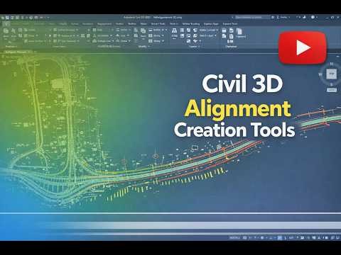 Alignment Creation Tools in Civil 3D