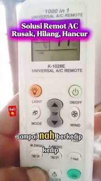How to Set Up a Universal AC Remote