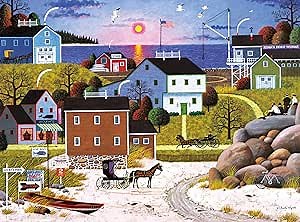 Buffalo Games - Charles Wysocki - Whaler's Bay - 1000 Piece Jigsaw Puzzle