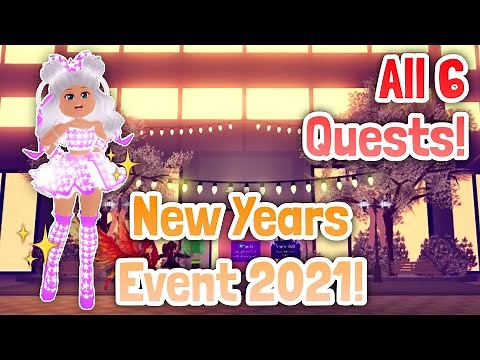 How To Complete ALL 6 QUESTS In NEW YEARS EVENT 2021! Royale High Update Tutorial