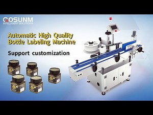 Bottle labeling machine Automatic,Square bottle label applicator(2023)