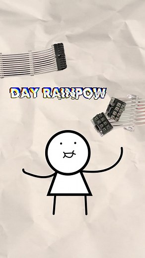 Hướng dẫn lắp dây Rainbow cùng HUB AIO #LearnOnTikTok #buildpc #pc #xuhuong #Ambino | Cứu Hộ Máy Tính