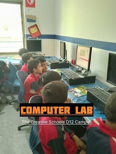 Computer Lab Activity | Digital Skills & Critical Thinking | The Creative Schools D12 Campus