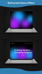 Refracted Glass Effect In Figma