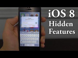 iOS 8 Hidden Features – Top 10 List