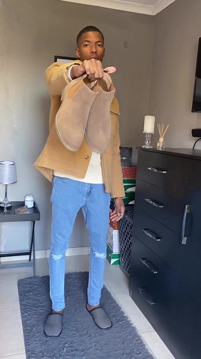 What would you rate this outfit on a scale of 1-10?LMK. Beanie - @TAPE Jacket & Knitwear - @Markham1873 Jeans - @thefix Shoes - @Superbalist #mensfashion #grwm #ootd