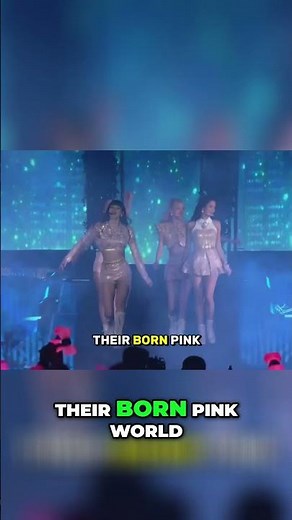 BLACKPINK — The Record-Breaking Born Pink World Tour 💖 | #BLACKPINK #shorts