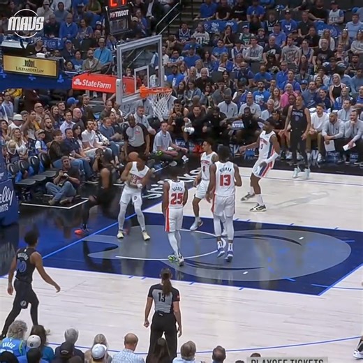 Jaden brought the hammer 🔨 | Dallas Mavericks