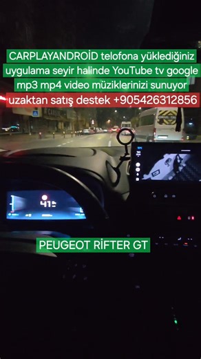 #Peugeot #fifter #otomobil #ekran #carplay #android #auto #carplayandroid #fermata14 | Yasin Hırlak
