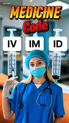 IV IM ID Injection Meaning | Where does the injection take place?