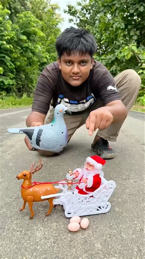 Remote control santa cluse unboxing and testing