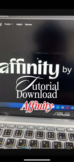 Membalas @nadir.. “Bang download Affinity dimana?” Tenang, gak perlu link aneh-aneh 😭 Nih cara download Affinity nya gampang kok ✔️ #DesainReceh #DesainPemula #AffinityDesigner #BelajarDesain #FYP