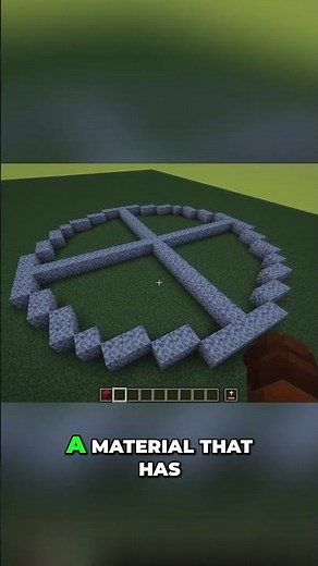 Minecraft PERFECT Circle Building with Stairs & Slabs