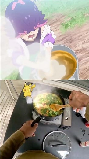 Making "Charizard Class" Curry 🍛🔥 #shorts #pokemon #asmrfood #curry