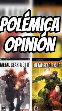 My strange relationship with Metal Gear Acid #metalgear