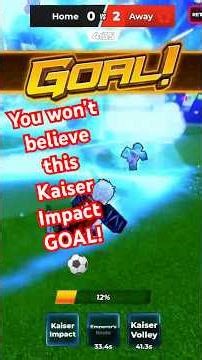You WON'T BELIEVE this Kaiser Impact goal! ⚽ #BlueLock