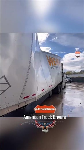 Truck hauling paper rolls reminds us why proper load securement matters — one shift can cause a roll