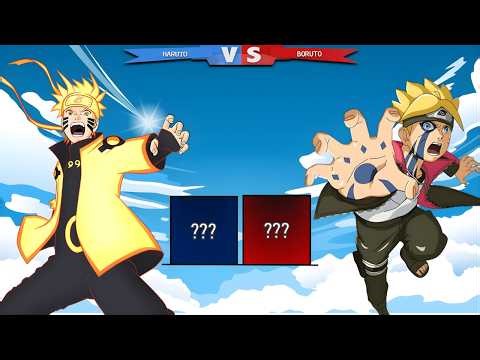 NARUTO vs BORUTO Power Levels 2026🔥