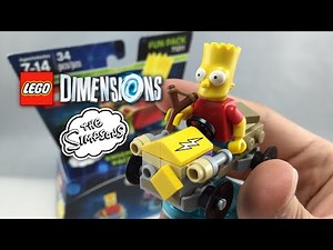 LEGO Dimensions Bart Simpson Fun Pack review! 71211