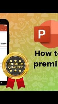 How to go premium on PowerPoint?