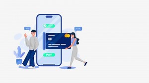 Download Excellent payment method and technology animation for free