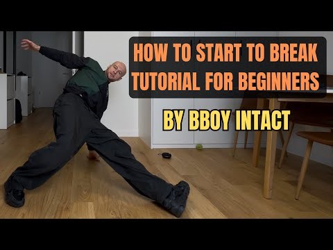 How to start to Break // tutorial for beginners by bboy Intact