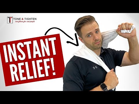 WORKS FAST! 2 Exercises To Relieve Neck Pain In Seconds
