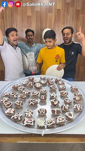 121K views · 4.8K reactions | Wait For The Twist  Funny Bottle Flip Challenge For Muffins #bottleflipchallenge #muffins #foodchallenge | Sahil Khan NT | Facebook