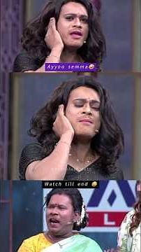 watch till end 😂 #cookwithcomali #comedy #pugazh #ramarcomedy