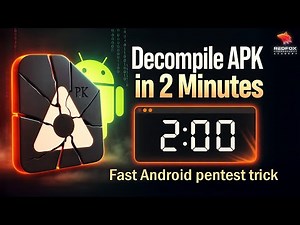 Decompile Any APK FAST (2-Minute Android Pentest Hack)