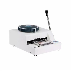 [Hot Item] Embossing Machine for Metal Nameplate & Aluminum Dog Tag