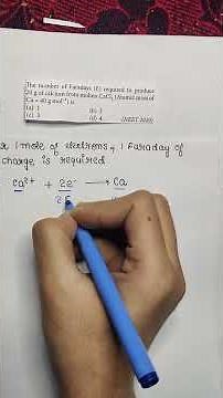 Electrochemistry: Faraday's Laws of Electrolysis