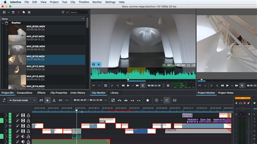 Open-Source: Von Linux bekannter Video-Editor wird für macOS portiert