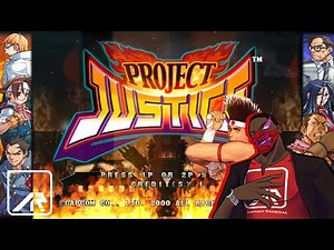 Project Justice Free play mode - Capcom Fighting Collection 2 - Gameplay