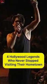 4 Hollywood Legends Who Never Stopped Visiting Their Hometown