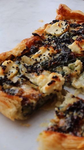 Swiss chard and ricotta pie: the next recipe for outdoor eating! This is just the best thing to take on a picnic and so simple to make... There’s one pan for all the ingredients and one tray to bake the pie, plus I use shop bought puff pastry for the base. Find the recipe on The Guardian: https://bit.ly/3djEW4o | Ottolenghi