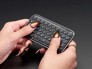 Yichip Micro Mini Bluetooth® Keyboard – Black