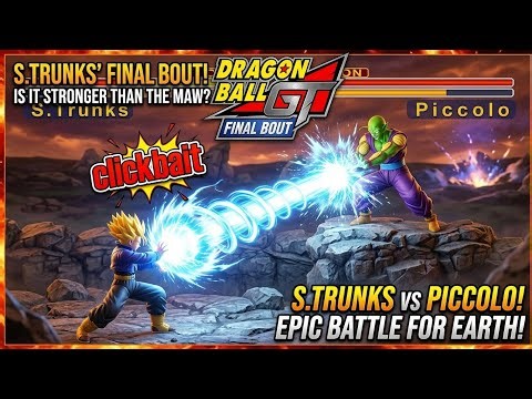 Dragon Ball GT: Final Bout PS1 Gameplay Super Trunks #150