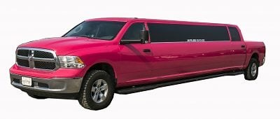 Pink Dodge Ram Limo: One-of-a-Kind Limousine | AMPM Limo