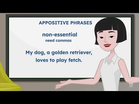 Appositive Phrases Grammar Lesson