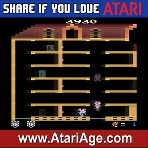 9K views · 21 reactions | AtariAge has released Mappy! A new homebrew game for the Atari 2600! Have you ordered your copy if it yet from their online store? | Retro Games Fan | Facebook
