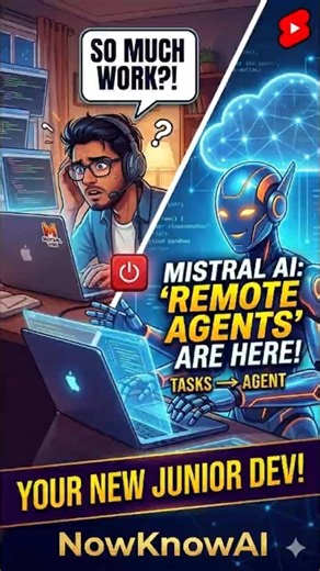 Build Apps While You Sleep? Mistral AI Remote Agents #ai #aimodel #aiagents #mistralai #vibecoding