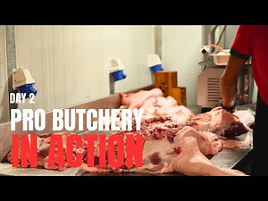 🔪 Inside The Butcher Room: Full Pork Cutting & Butchery Process
