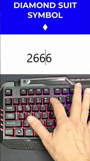 Word Shortcut: Type the Diamond (♦) Symbol in Seconds