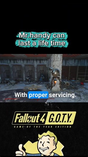 Mr.handy can last forever. #fallout4 #fallout